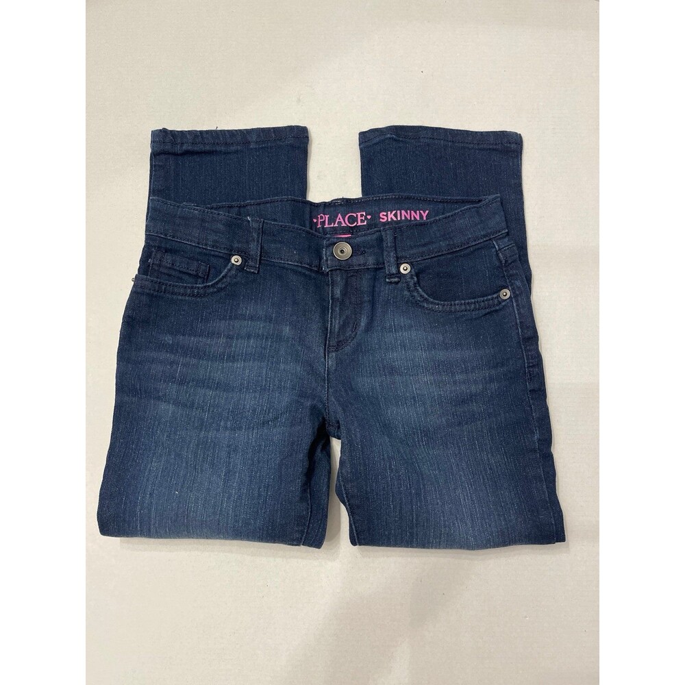 The Children's Place Girls Skinny Jeans Dark Wash Size 6 Plus New With Tag